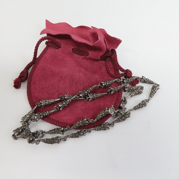 実際に弊社で買取させて頂いたBloody Mary/ブラッディマリー ロックバード 神烏 シルバーチェーン/50㎝の画像 6枚目