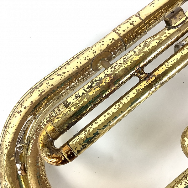 実際に弊社で買取させて頂いた★【ジャンク】YAMAHA/ヤマハ YAH-202 アルトホルン ハードケース付きの画像 8枚目