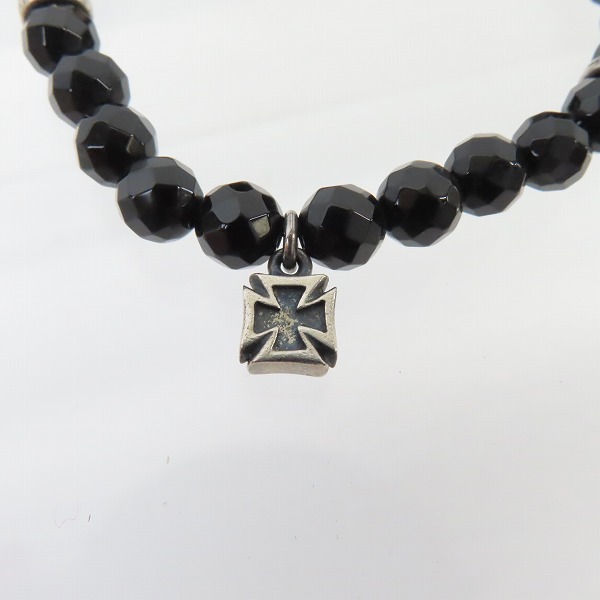 実際に弊社で買取させて頂いたDEAL DESIGN/ディールデザイン ブラックスピネルブレスレットの画像 2枚目