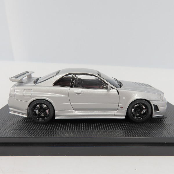 実際に弊社で買取させて頂いたEBBRO/エブロ 1/43 NISMO/ニスモ R34 GT-R Z-tune SILVER/シルバー 710の画像 3枚目