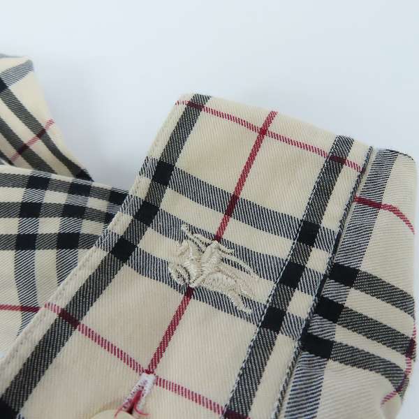 実際に弊社で買取させて頂いたBURBERRY LONDON/バーバリーロンドン チェック柄 長袖シャツ/Mの画像 6枚目