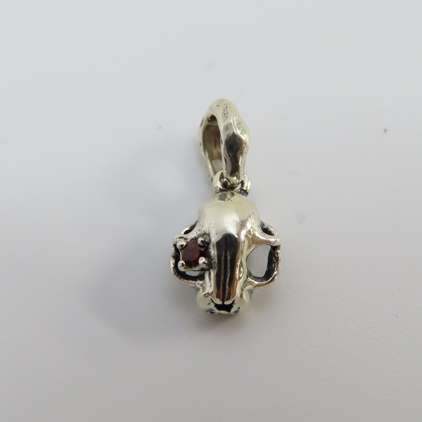 実際に弊社で買取させて頂いた【ギャラ付き】Bloody Mary/ブラッディマリー 化け猫ペンダント/トップ/チャーム/ガーネット DVDキャンペーンの画像 1枚目