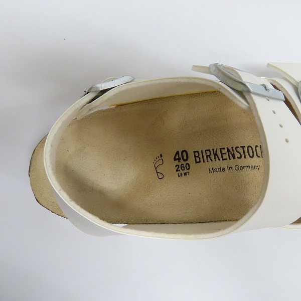 実際に弊社で買取させて頂いたBIRKENSTOCK/ビルケンシュトック サンダル ミラノ 26.0の画像 4枚目