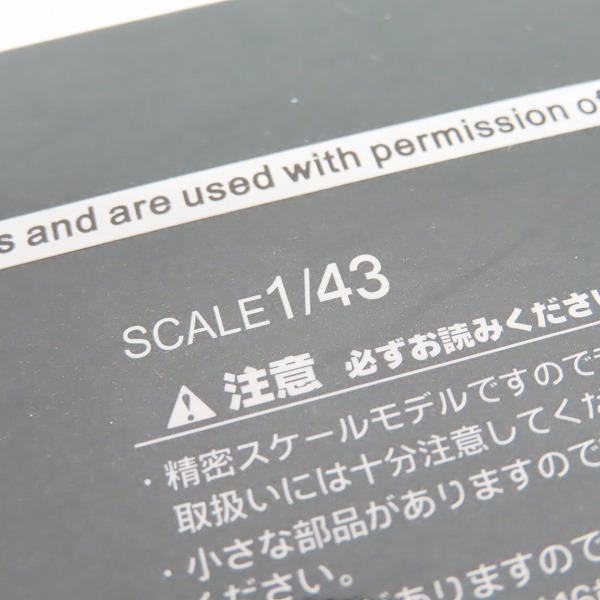実際に弊社で買取させて頂いたEBBRO/エブロ 1/43 FALKEN SKYLINE Nurburgring 24/ファルケン スカイライン ニュルブルクリンク 2001 #44 44480 ミニカーの画像 6枚目