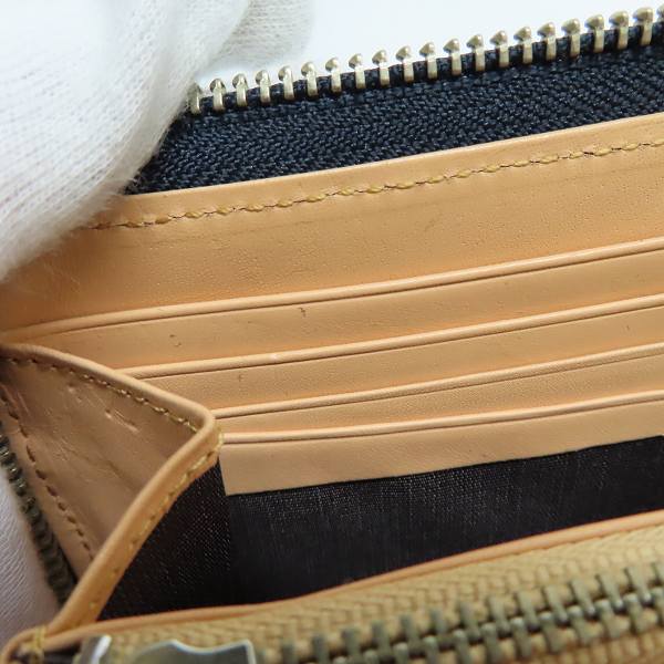 実際に弊社で買取させて頂いたPaul Smith/ポールスミス ブライドルレザー ラウンドファスナー ウォレット/長財布の画像 6枚目