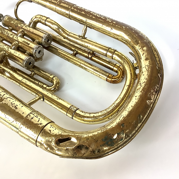 実際に弊社で買取させて頂いた★【ジャンク】YAMAHA/ヤマハ YAH-202 アルトホルン ハードケース付きの画像 5枚目