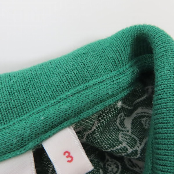 実際に弊社で買取させて頂いたLACOSTE/ラコステ 手塚治虫 総柄 ポロシャツ/3の画像 5枚目
