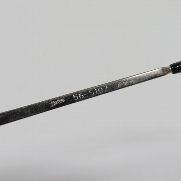 実際に弊社で買取させて頂いたJean Paul GAULTIER/ジャンポールゴルチエ ヴィンテージ バネデザイン サングラス/アイウェア シルバー 56-5107の画像 5枚目