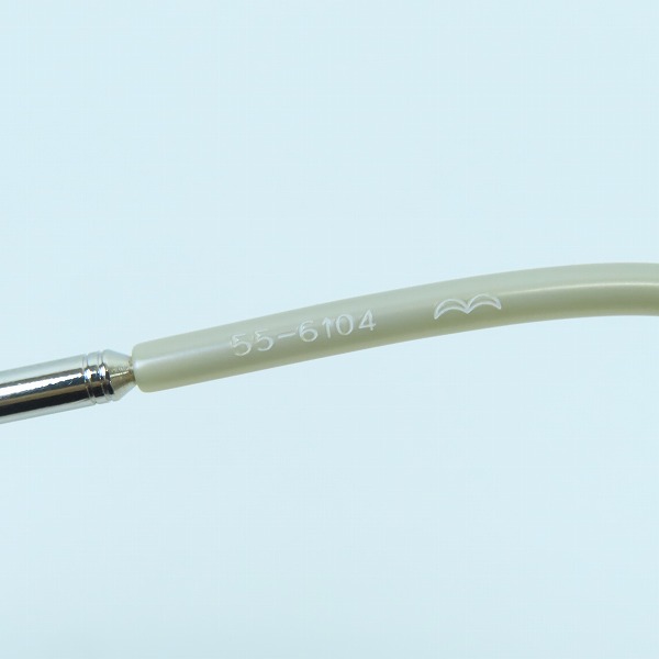 実際に弊社で買取させて頂いたJean Paul GAULTIER/ジャンポールゴルチェ ヴィンテージ メガネフレーム シルバー 55-6104の画像 6枚目