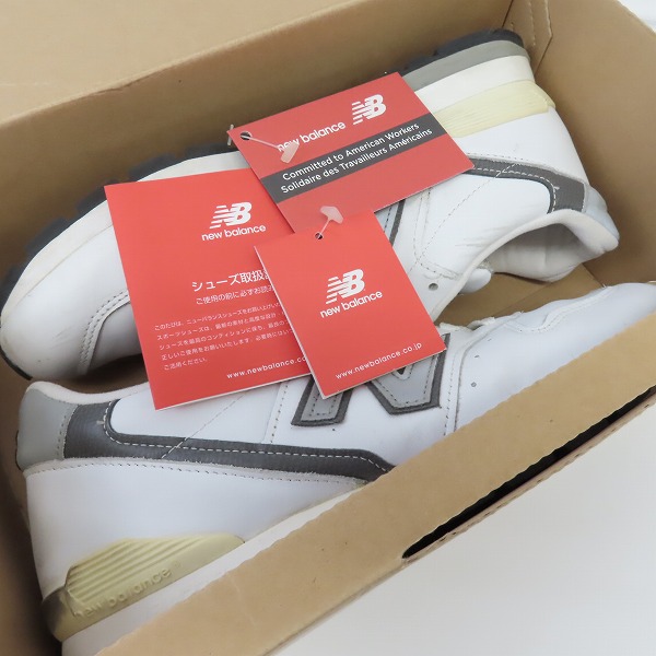 実際に弊社で買取させて頂いたNew Balance/ニューバランス トゥモローランド別注 スニーカー CM996TLW/28の画像 7枚目