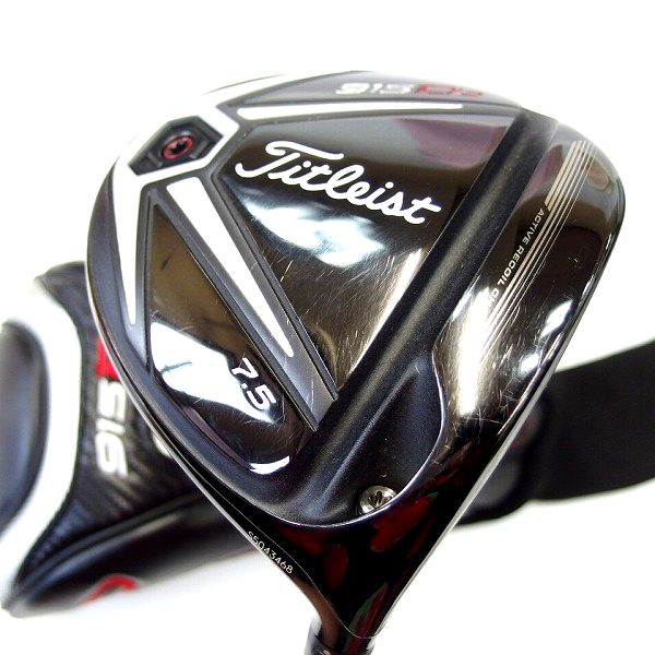 実際に弊社で買取させて頂いたTitleist/タイトリスト 915D2 1w/7.5° TourAD GP-7S ヘッドカバー付き