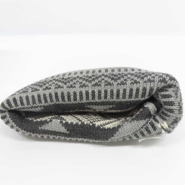 実際に弊社で買取させて頂いたwjk/ダブルジェイケイ ケー native pattern jacquard cap/ネイティブパターン ジャガード キャップ/ニット 8829 kw37の画像 5枚目
