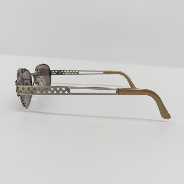 実際に弊社で買取させて頂いたJean Paul GAULTIER/ジャンポールゴルチエ ヴィンテージ パンチングデザイン サングラス/アイウェア 56-7115の画像 1枚目