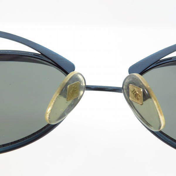 実際に弊社で買取させて頂いたJean Paul GAULTIER/ジャンポールゴルチエ ヴィンテージ サングラス ネイビー 56-6107の画像 3枚目