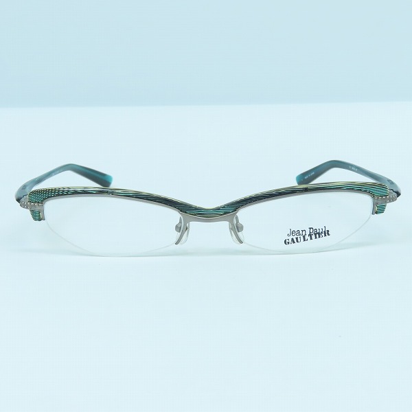 実際に弊社で買取させて頂いたJean Paul GAULTIER/ジャンポールゴルチェ ヴィンテージ メガネフレーム 55-0067の画像 1枚目