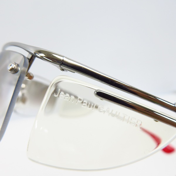 実際に弊社で買取させて頂いたJean Paul GAULTIER/ジャンポールゴルチエ ヴィンテージ サングラス シルバーフレーム 56-0103の画像 5枚目