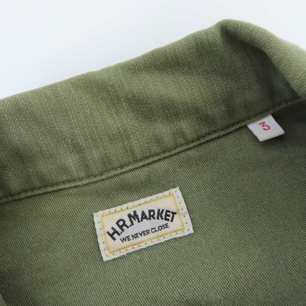 実際に弊社で買取させて頂いたHOLLYWOOD RANCH MARKET/ハリウッドランチマーケット/ハリラン ミリタリー シャツ 700053-192/3の画像 2枚目