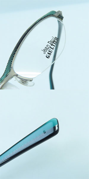 実際に弊社で買取させて頂いたJean Paul GAULTIER/ジャンポールゴルチェ ヴィンテージ メガネフレーム 55-0067の画像 9枚目