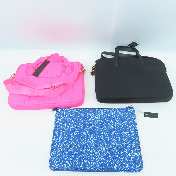 実際に弊社で買取させて頂いた【未使用】Marc by Marc Jacobs/マークバイマークジェイコブス 2WAY PCケース/タブレットケース 3点セットの画像 1枚目