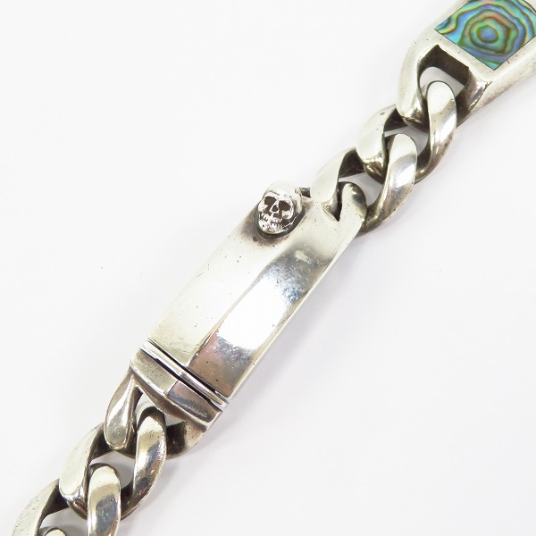 実際に弊社で買取させて頂いた【エングレ入り】stanley GUESS/スタンリーゲス ウォッチバンド/ウォッチブレス phantom ID box clip shellの画像 1枚目