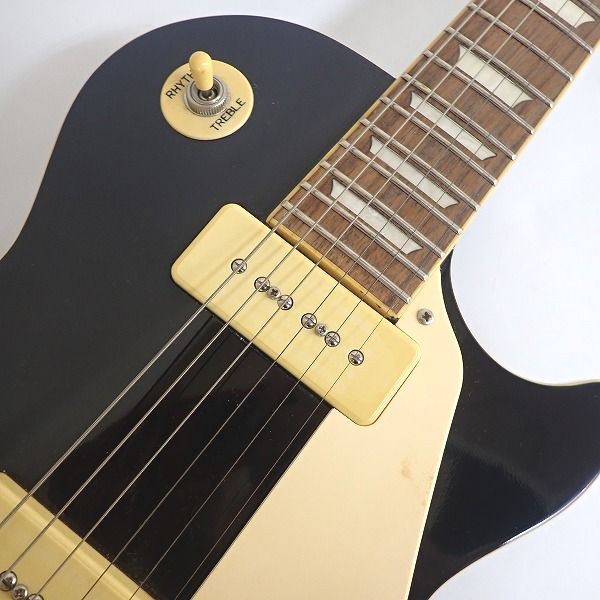実際に弊社で買取させて頂いた★Epiphone/エピフォン Custom Shop Limited Edition Les Paul 56 EBONY/レスポール ソフトケース付の画像 5枚目