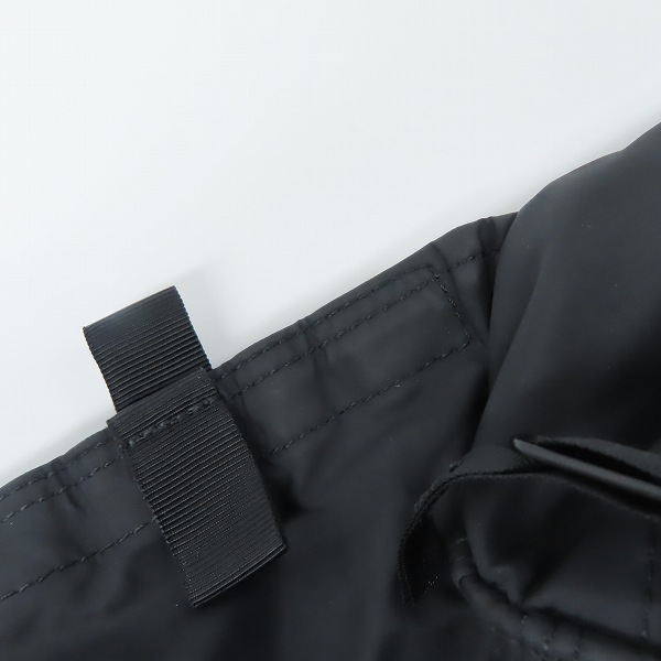 実際に弊社で買取させて頂いたHEAD PORTER/ヘッドポーター BLACK BEAUTY NEW WAIST BAG BLACK ウエストバッグの画像 7枚目