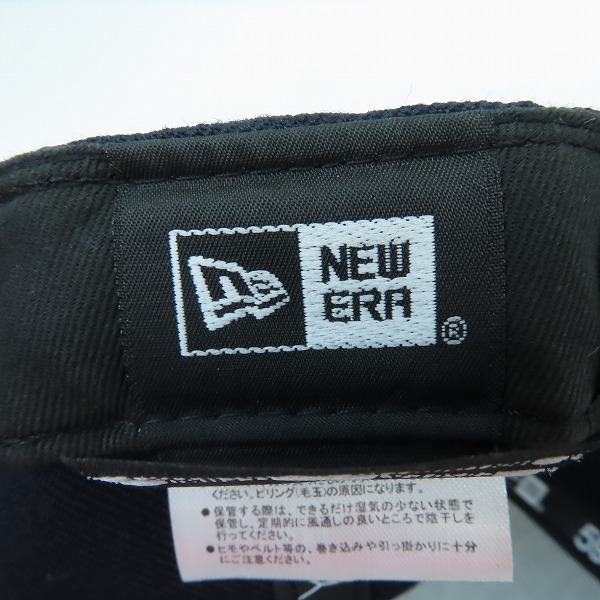 実際に弊社で買取させて頂いたFRAGMENT DESIGN×NEW ERA/フラグメントデザイン×ニューエラ FRG ロゴ刺繍 キャップ 7-5/8の画像 6枚目