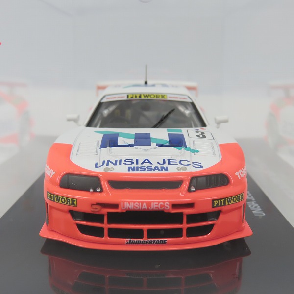 実際に弊社で買取させて頂いたEBBRO/エブロ 1/43 NISSAN 日産 ユニシア ジェックス スカイラインR33 JGTC 1998 #3 44194の画像 4枚目