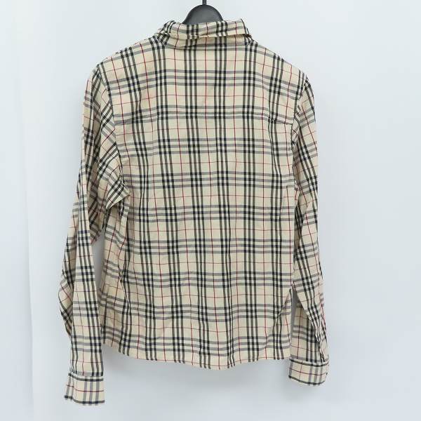 実際に弊社で買取させて頂いたBURBERRY LONDON/バーバリーロンドン チェック柄 長袖シャツ/Mの画像 1枚目