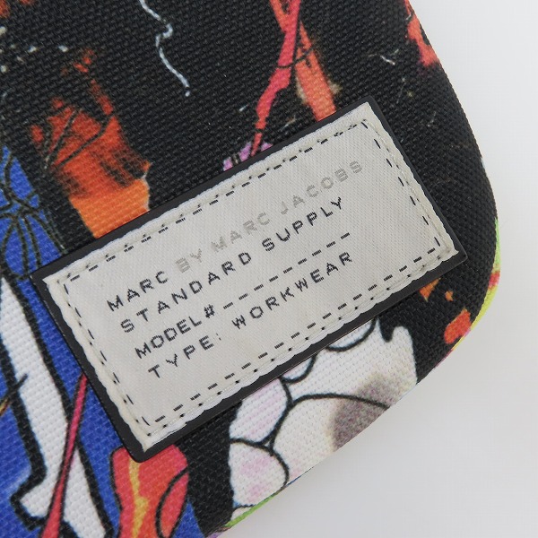 実際に弊社で買取させて頂いた【未使用】MARC BY MARC JACOBS/マークバイマークジェイコブス タブレットケース 縦型/横型 ピンク/グリーン/総柄 3点セットの画像 3枚目