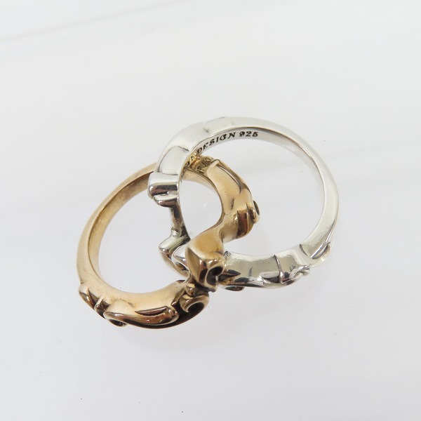 実際に弊社で買取させて頂いたDEAL DESIGN/ディールデザイン ハートギメルリング 12号の画像 6枚目