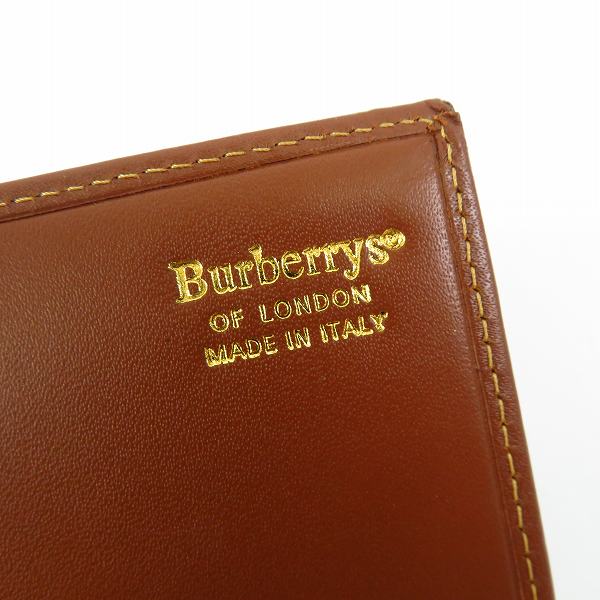 実際に弊社で買取させて頂いたBurberrys/バーバリーズ シャドーホース ノバチェック 長財布 二つ折り の画像 4枚目