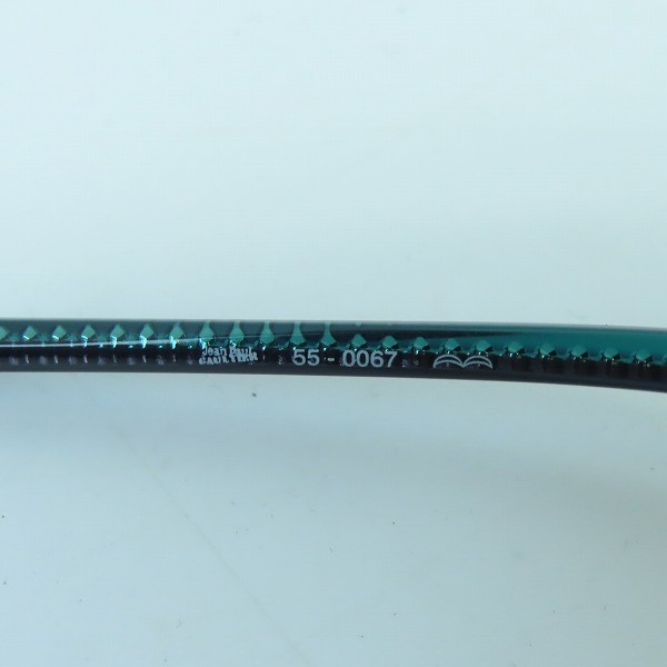 実際に弊社で買取させて頂いたJean Paul GAULTIER/ジャンポールゴルチェ ヴィンテージ メガネフレーム 55-0067の画像 6枚目