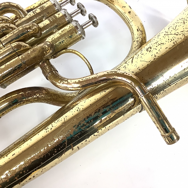 実際に弊社で買取させて頂いた★【ジャンク】YAMAHA/ヤマハ YAH-202 アルトホルン ハードケース付きの画像 7枚目