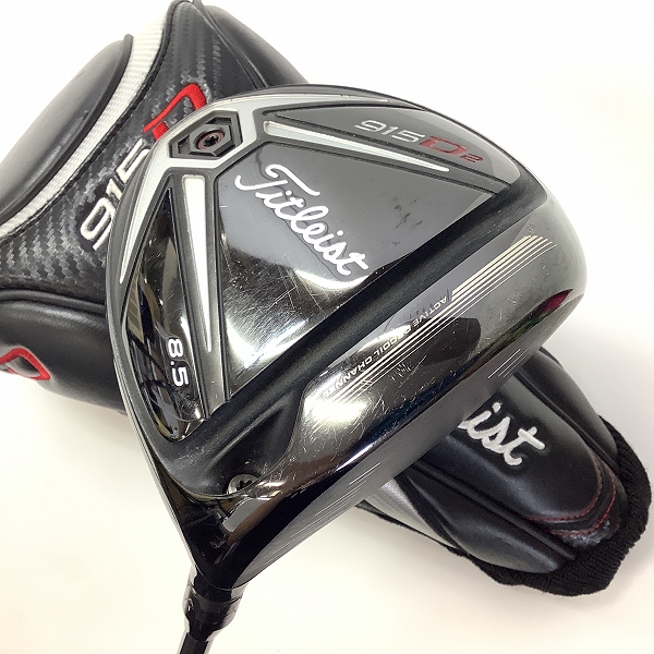 実際に弊社で買取させて頂いたTitleist/タイトリスト 915D2 1W/8.5 Speeder757 EVOLUTION TOUR TS FLEX：S ヘッドカバー付き