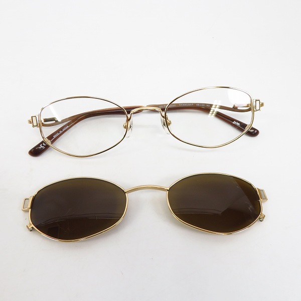 実際に弊社で買取させて頂いたJean Paul GAULTIER/ジャンポールゴルチエ ヴィンテージ サングラス クリップオン付 56-0044の画像 9枚目