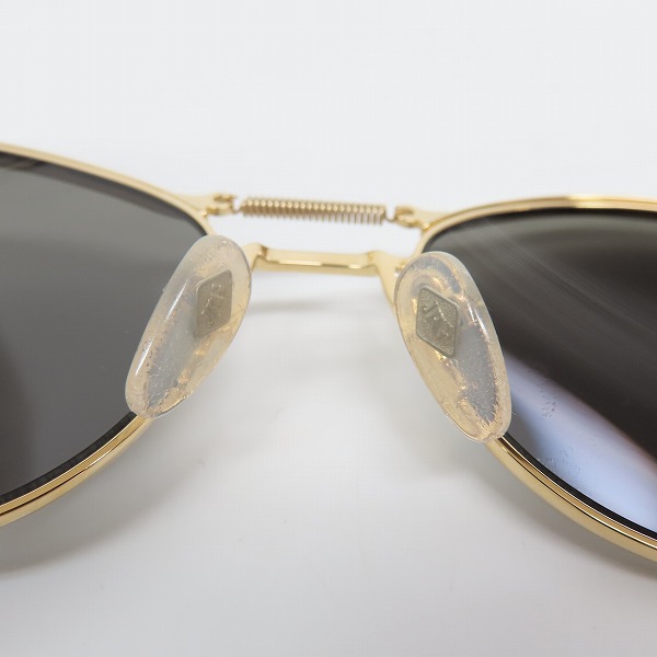 実際に弊社で買取させて頂いたJean Paul GAULTIER/ジャンポールゴルチエ ヴィンテージ バネデザイン サングラス/アイウェア ゴールド 56-5107の画像 3枚目