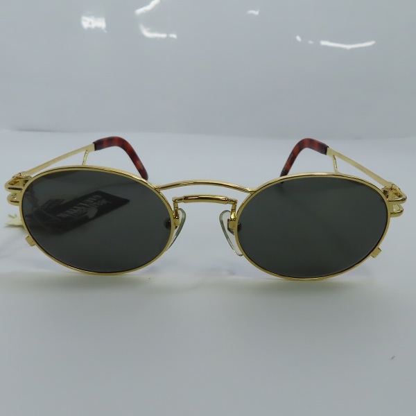 実際に弊社で買取させて頂いたJean Paul GAULTIER/ジャンポールゴルチエ ヴィンテージ オーバルフレーム サングラス/アイウェア 56-3173の画像 1枚目