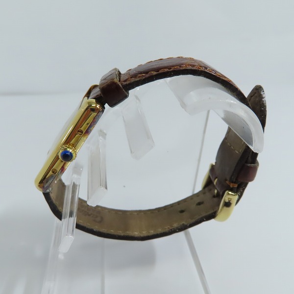 実際に弊社で買取させて頂いたCartier/カルティエ マストタンク ヴェルメイユ 5057001【動作未確認】の画像 1枚目