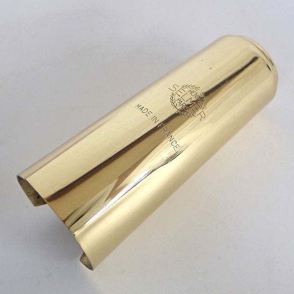 実際に弊社で買取させて頂いたSELMER/セルマー ALTO GOLD アルトサックス用 キャップ ゴールド の画像 1枚目