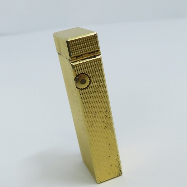 実際に弊社で買取させて頂いたdunhill/ダンヒル スリム ローラー ガスライター ゴールドの画像 2枚目