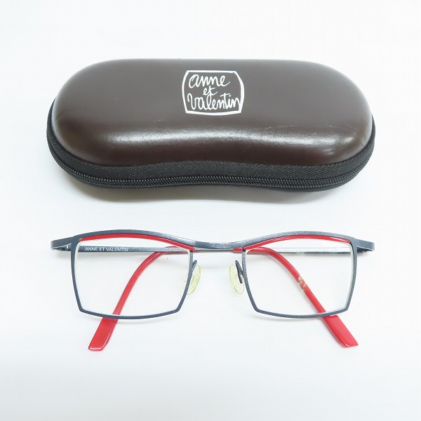 実際に弊社で買取させて頂いたAnne et Valentin/アンバレンタイン LINK A19 メガネフレーム/アイウエアの画像 6枚目
