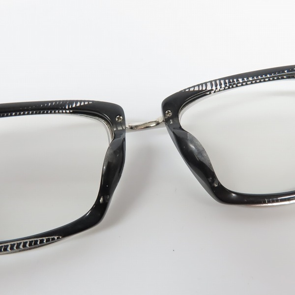 実際に弊社で買取させて頂いたLess than human/レスザンヒューマン ENISHI メガネフレーム/アイウェア 度入りの画像 3枚目