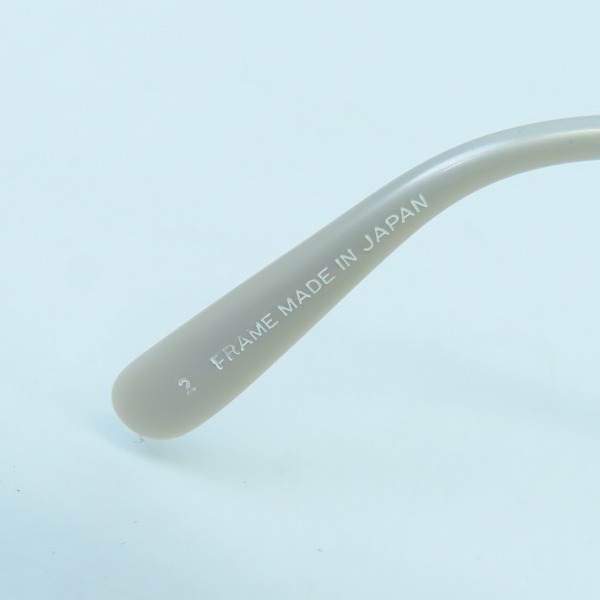 実際に弊社で買取させて頂いたJean Paul GAULTIER/ジャンポールゴルチェ ヴィンテージ メガネフレーム シルバー 55-6106の画像 8枚目