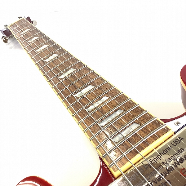 実際に弊社で買取させて頂いた★Epiphone/エピフォン Casino Coupe カジノクーペ CH セミアコ ソフトケース付きの画像 3枚目