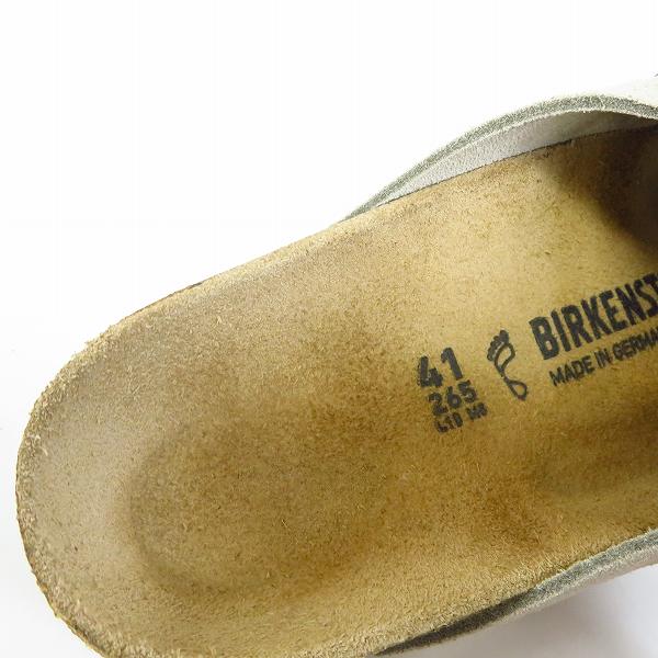 実際に弊社で買取させて頂いたBIRKENSTOCK/ビルケンシュトック KYOTO/キョウト スエードレザーサンダル/26.5の画像 4枚目