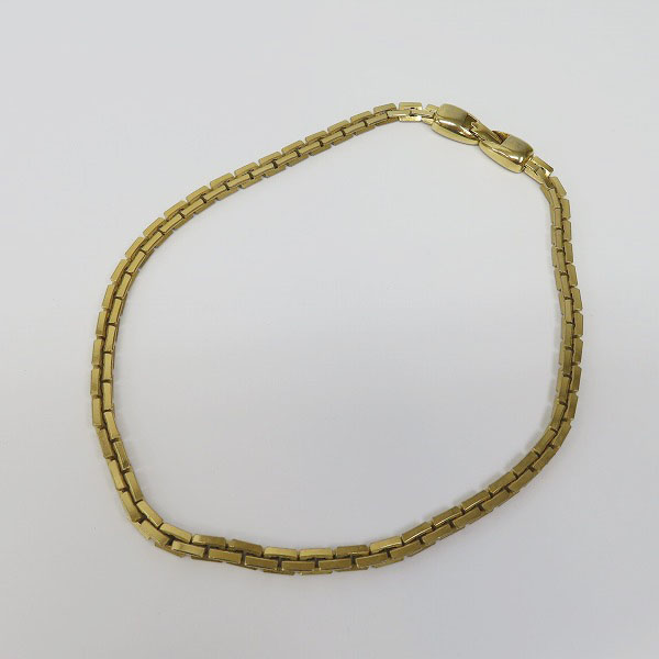 実際に弊社で買取させて頂いたGIVENCHY/ジバンシィ ゴールドカラー リンクネックレス