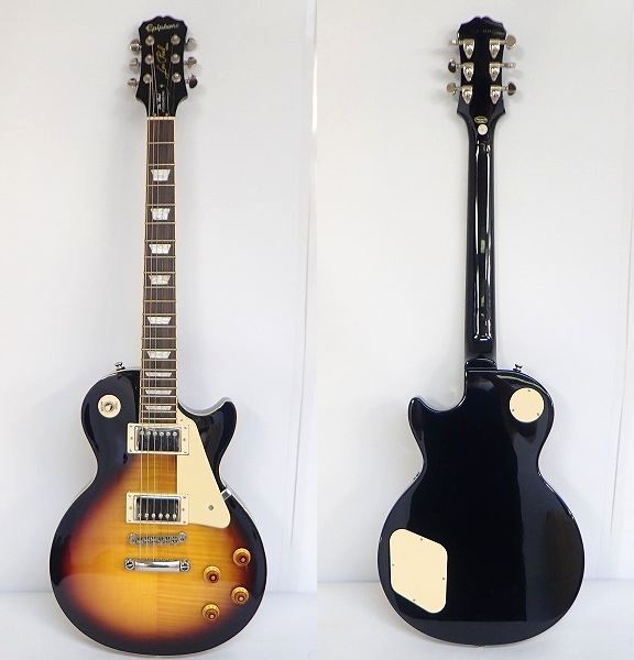実際に弊社で買取させて頂いた★Epiphone/エピフォン Les Paul Standard PRO/レスポール スタンダード プロ コイルタップ搭載 ソフトケース付の画像 1枚目