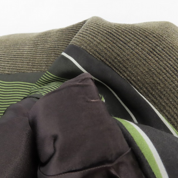 実際に弊社で買取させて頂いたETRO/エトロ コーデュロイ 2B テーラードジャケット/44の画像 6枚目