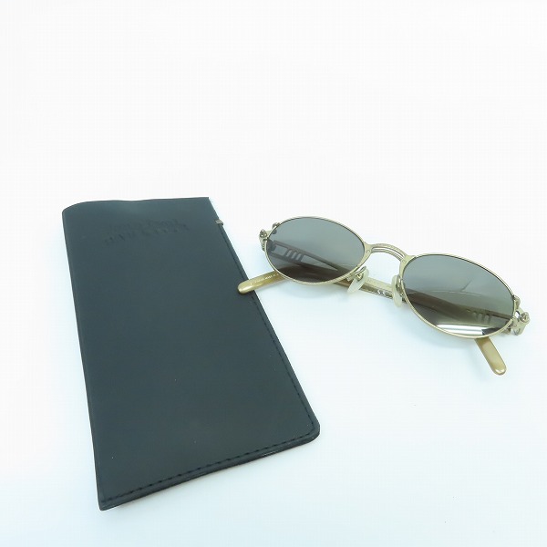 実際に弊社で買取させて頂いたJean Paul GAULTIER/ジャンポールゴルチエ ヴィンテージ メタルワイヤーデザイン サングラス/アイウェア 56-6101の画像 8枚目